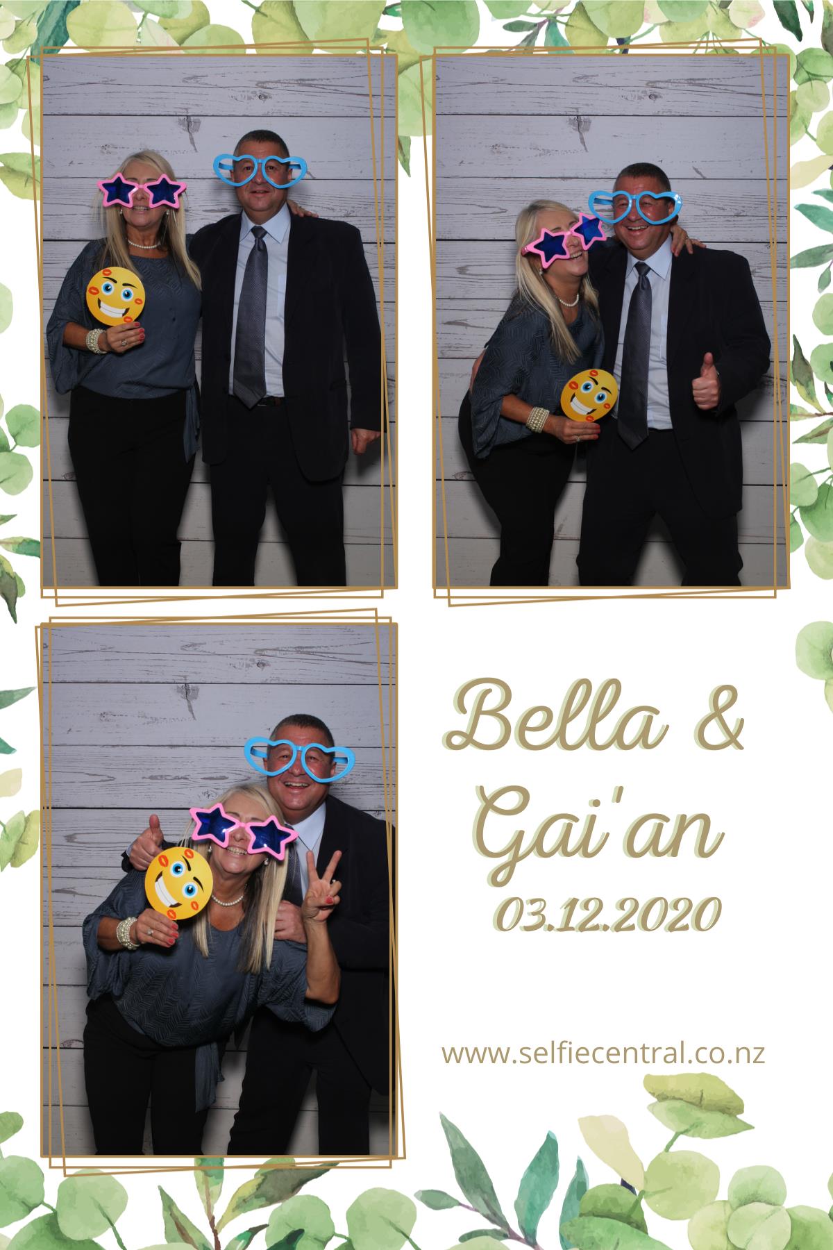 Bella & Gai'an's wedding | View more photos from the event at gallery.photobooth.co.nz/u/SelfieCentral/Bella-Gaians-wedding